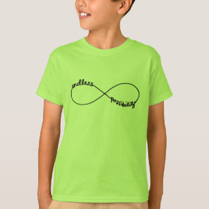 Eindeloze mogelijkheid - Infinity-symbool T-shirt