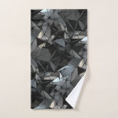 eindeloze monochroom : bad handdoek (Handdoek)