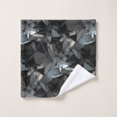 eindeloze monochroom : bad handdoek (Wasdoekje)