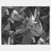 eindeloze monochroom : fleece deken (Voorkant (Horizontaal))