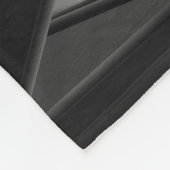 eindeloze monochroom : fleece deken (Hoek)