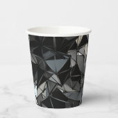 eindeloze monochroom : papieren bekers (Links)