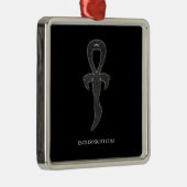 Eindeloze nacht: Legacy Ankh Metalen Ornament (Rechts)