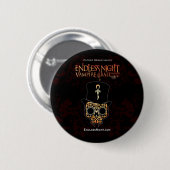eindeloze nachtvampierbak: Fred Samedi Ronde Button 5,7 Cm (Voorkant /achterkant)