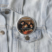 eindeloze oorlog? ronde button 7,6 cm (In situ)