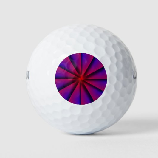 Eindeloze Pinwheels door Kenneth Yoncich Golfballen (Voorkant)