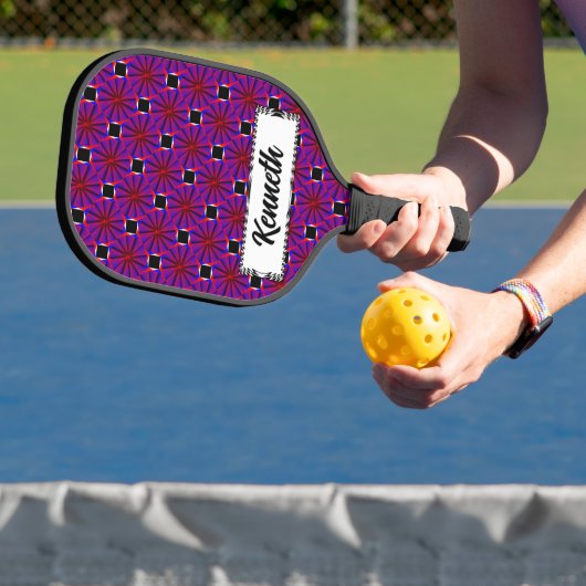 Eindeloze Pinwheels door Kenneth Yoncich Pickleball Paddle (Insitu)