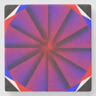 Eindeloze Pinwheels door Kenneth Yoncich Stenen Onderzetter