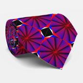 Eindeloze Pinwheels door Kenneth Yoncich Stropdas (Opgerold)
