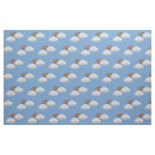 Eindeloze regenbogen patterned Fabric Stof (Fat Quarter)