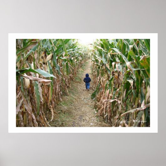 Eindeloze ritten afdrukken poster (Voorkant)