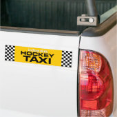 Eindeloze Shift-toets Hockey Taxi Bumpersticker (Op Truck)