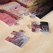 Eindeloze Sky Waterverf Horses Legpuzzel (Zijkant)
