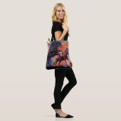Eindeloze Sky Waterverf Horses Tote Bag (Op model)