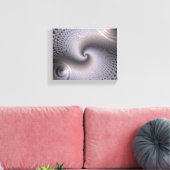 eindeloze spiralen - fractale kunst canvas afdruk (Insitu (Woonkamer))