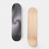eindeloze spiralen - fractale kunst persoonlijk skateboard (Voorkant)