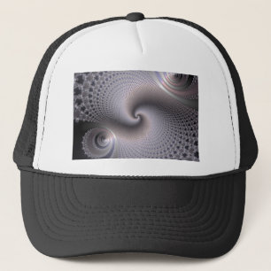 eindeloze spiralen - fractale kunst trucker pet