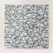 Eindeloze string: geweven textuur symfonie legpuzzel (Horizontaal)