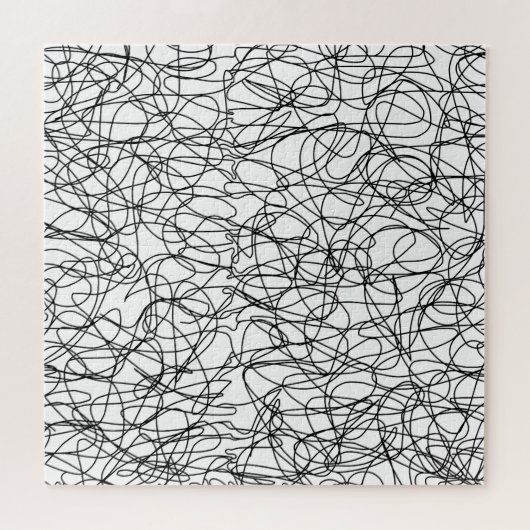 Eindeloze string: geweven textuur symfonie legpuzzel (Horizontaal)