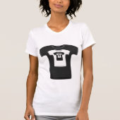 eindeloze T-shirts (zwarte versie) (Voorkant)