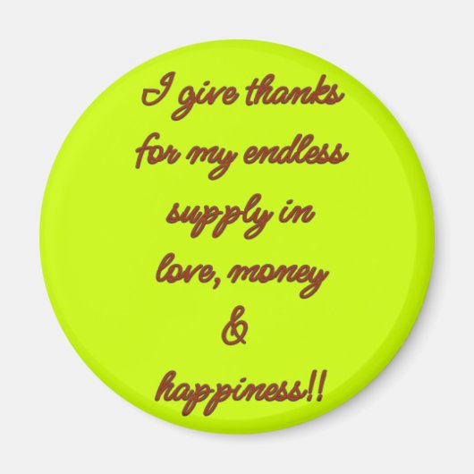 Eindeloze toevoermagneet magneet (Voorkant)