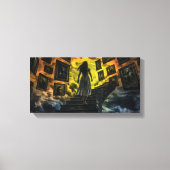 Eindeloze trap van geheugen Uitgerekt Canvas Print (Voorkant)