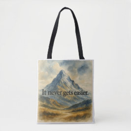 Eindeloze uitdaging tote bag