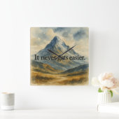 Eindeloze uitdaging vierkante klok (Huis)