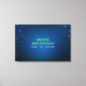 EINDELOZE VIDEO GAMING Bar Mitzvah Inloggen Board Canvas Afdruk (Voorkant)
