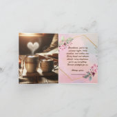 Eindeloze vreugde: de nota van een Valentijns Feestdagen Kaart (Binnen)