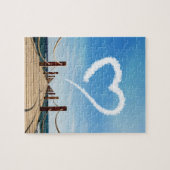 Eindeloze Weg-hartlijnvormige cloud Legpuzzel (Horizontaal)