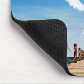 Eindeloze Weg-hartlijnvormige cloud Muismat (Hoek)