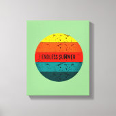 eindeloze zomer canvas afdruk (Voorkant)