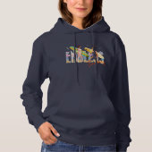 Eindeloze zomer | Dames Hoodie (Licht) (Voorkant)