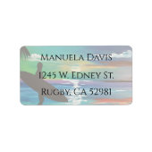 eindeloze zomer etiket (Voorkant)