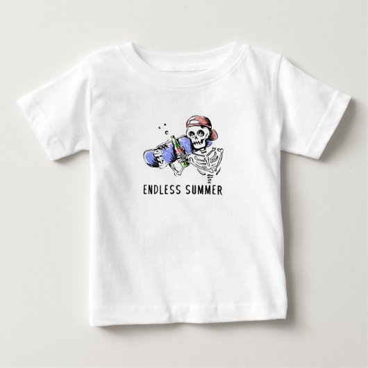 Eindeloze Zomer Grappige Skelet  (Voorkant)