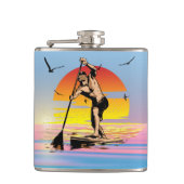 Eindeloze zomer | heupfles (Voorkant)