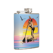 Eindeloze zomer | heupfles (Rechts)