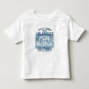 Eindeloze Zomer– Los Angeles Vang de Golf op Kinder Shirts