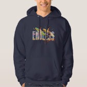Eindeloze zomer | Mannen hoodie (licht) (Voorkant)