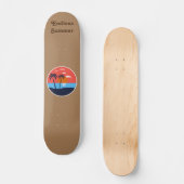 eindeloze zomer persoonlijk skateboard (Voorkant)