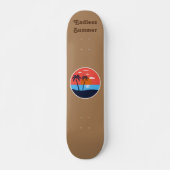 eindeloze zomer persoonlijk skateboard (Voorkant)