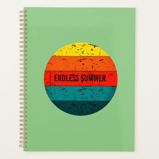 eindeloze zomer planner (Voorkant)
