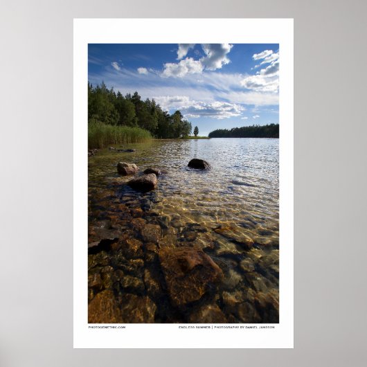 eindeloze zomer poster (Voorkant)