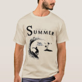 "eindeloze zomer" T-shirt (Voorkant)