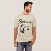 "eindeloze zomer" T-shirt (Voorkant volledig)