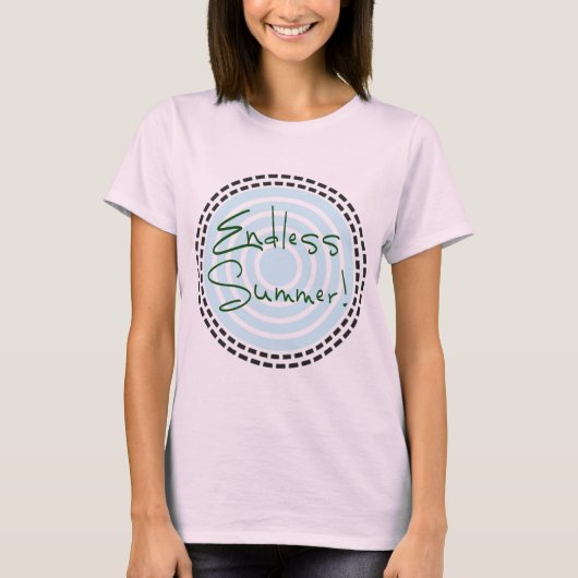 eindeloze zomer t-shirt (Voorkant)