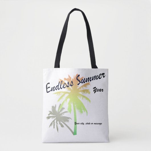 Eindeloze zomer-  Tas (Voorkant)