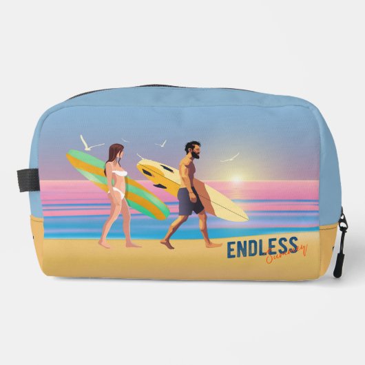 Eindeloze zomer | toilettasje (Voorkant)