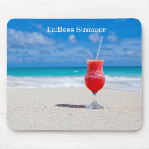 Eindeloze Zomer Tropisch Strand Muismat
